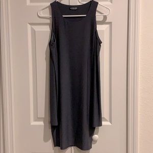 Brand new,Grey silky long sleeve FashionNova dress